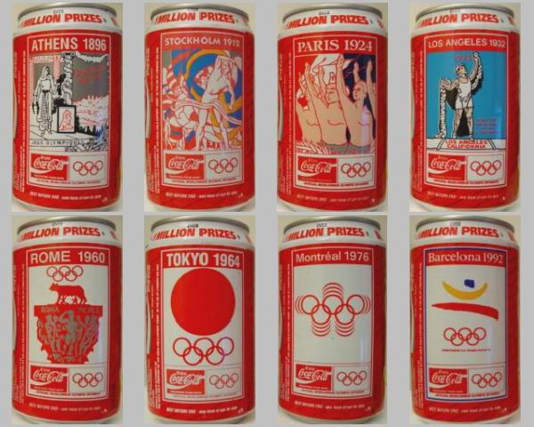 Russian Coca-Cola RARE cans set 29th Winter Universiade 2019 Russia 