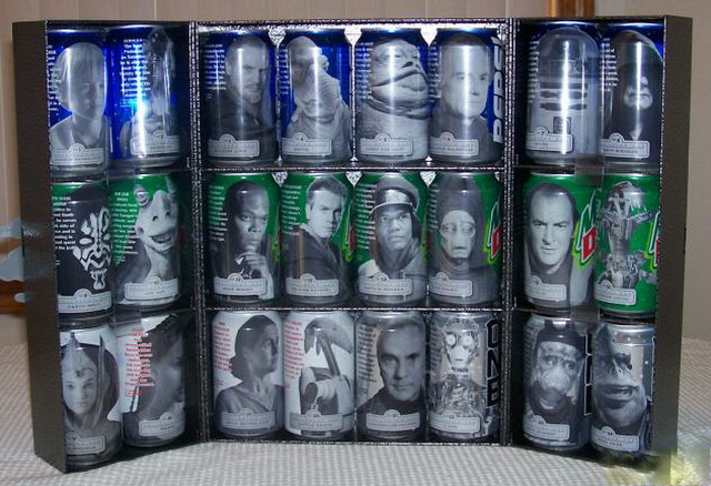 phantom menace pepsi cans